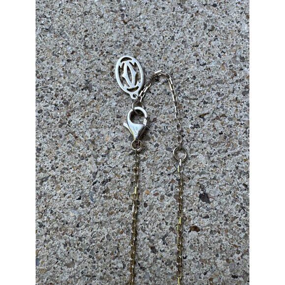 CARTIER D'AMOUR PENDANT DIAMOND NECKLACE MINI MODEL WHITE GOLD - Picture 11 of 11